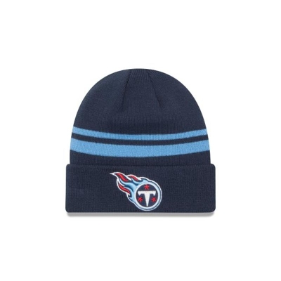 Blue Tennessee Titans Hat - New Era NFL Cuff Knit Beanie USA7903825